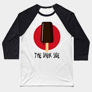 Funny Dark Chocolate Ice Cream Shirts - Ice Cream Lover Gifts Baseball T-Shirt